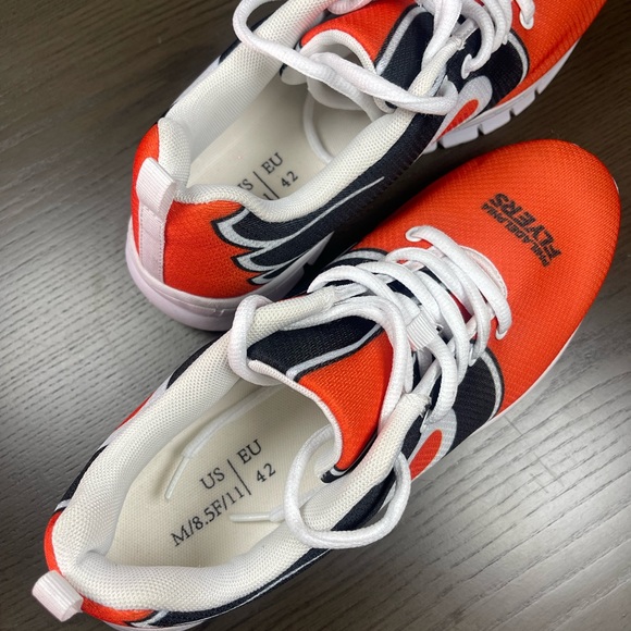 Philadelphia Flyers Fan Unofficial Running Shoes, sneakers. - Picture 3 of 5